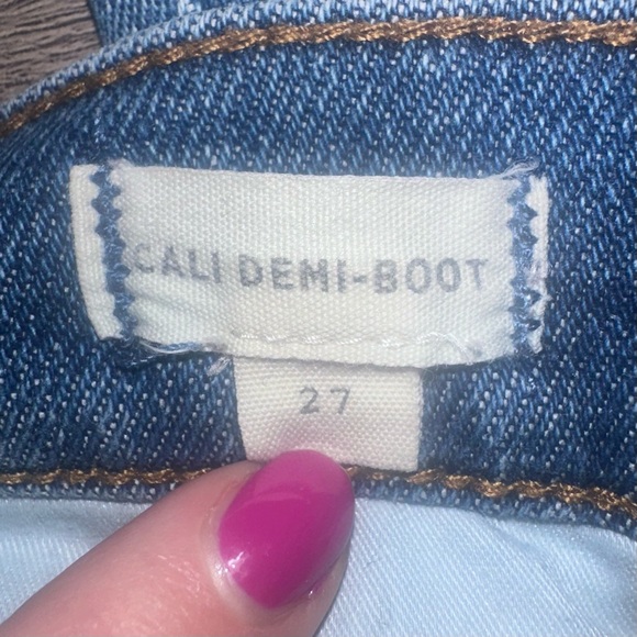 Madewell Jeans Cali Demi Boot Size 27 NA031 - Picture 9 of 14